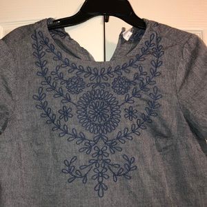 embroidered top